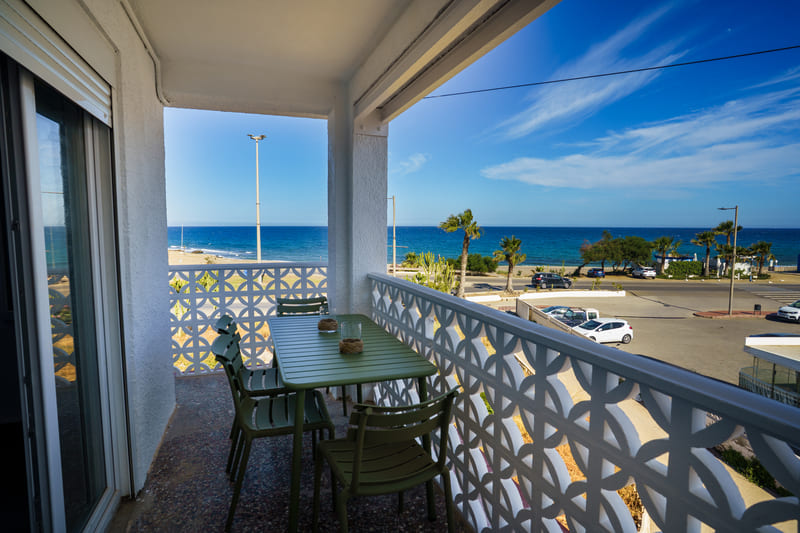 Sea views from the terrace